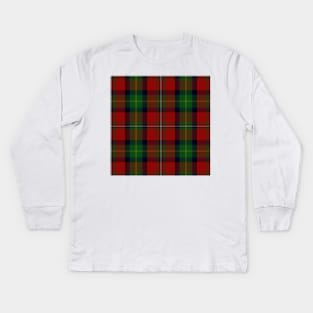 Boyd Clan Tartan (High Res) Kids Long Sleeve T-Shirt